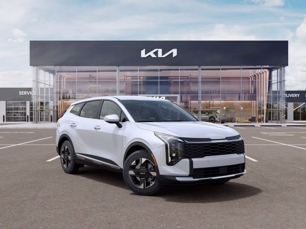 2026 Glacial White Pearl Kia Sportage LX FWD SUV