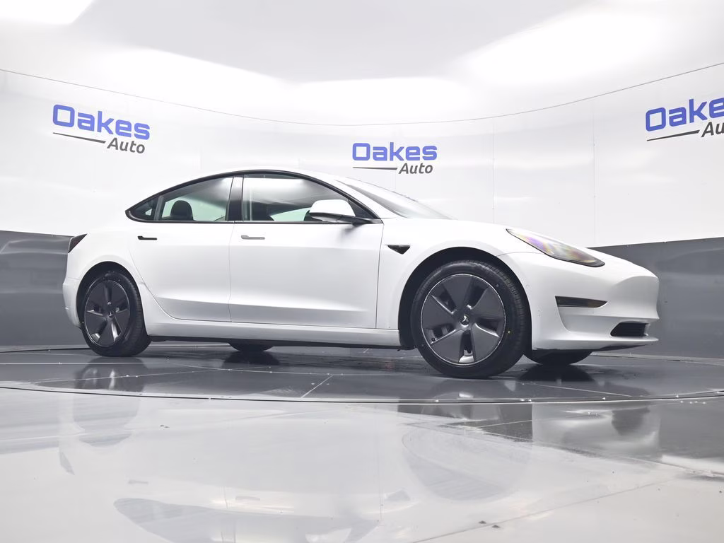 2022 Pearl White Multi-Coat Tesla Model 3 Long Range AWD Sedan