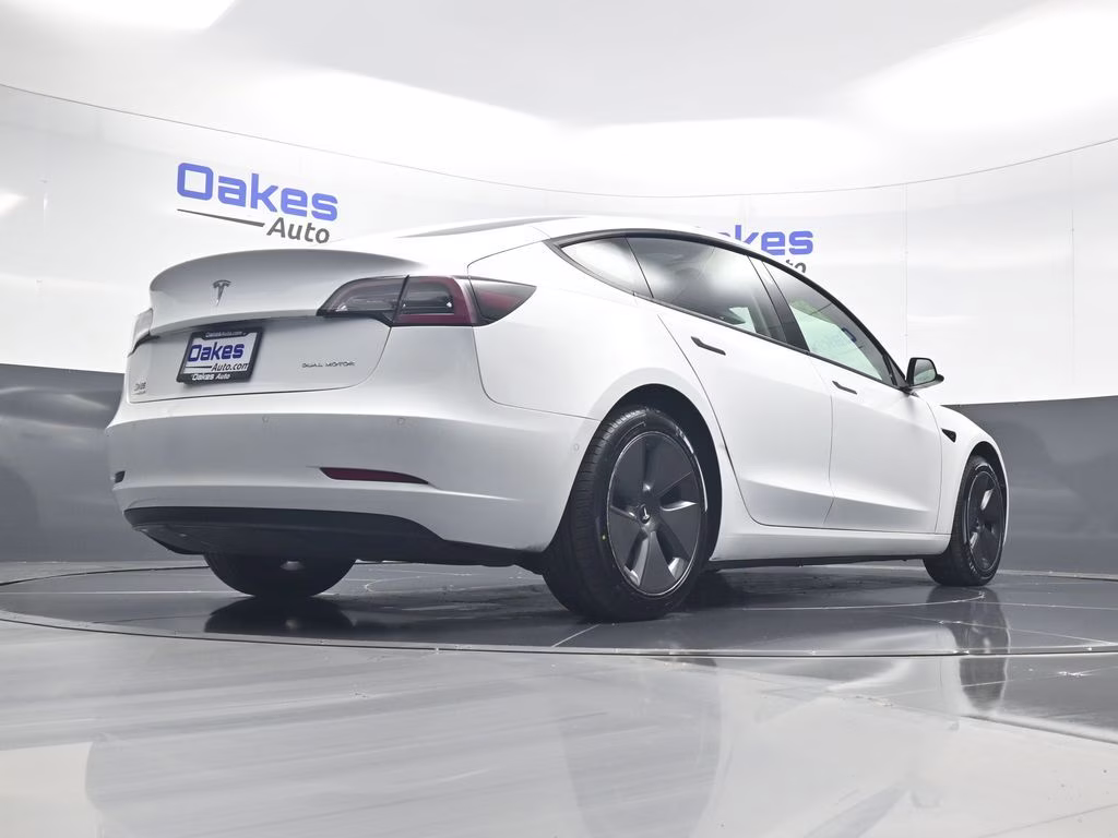 2022 Pearl White Multi-Coat Tesla Model 3 Long Range AWD Sedan