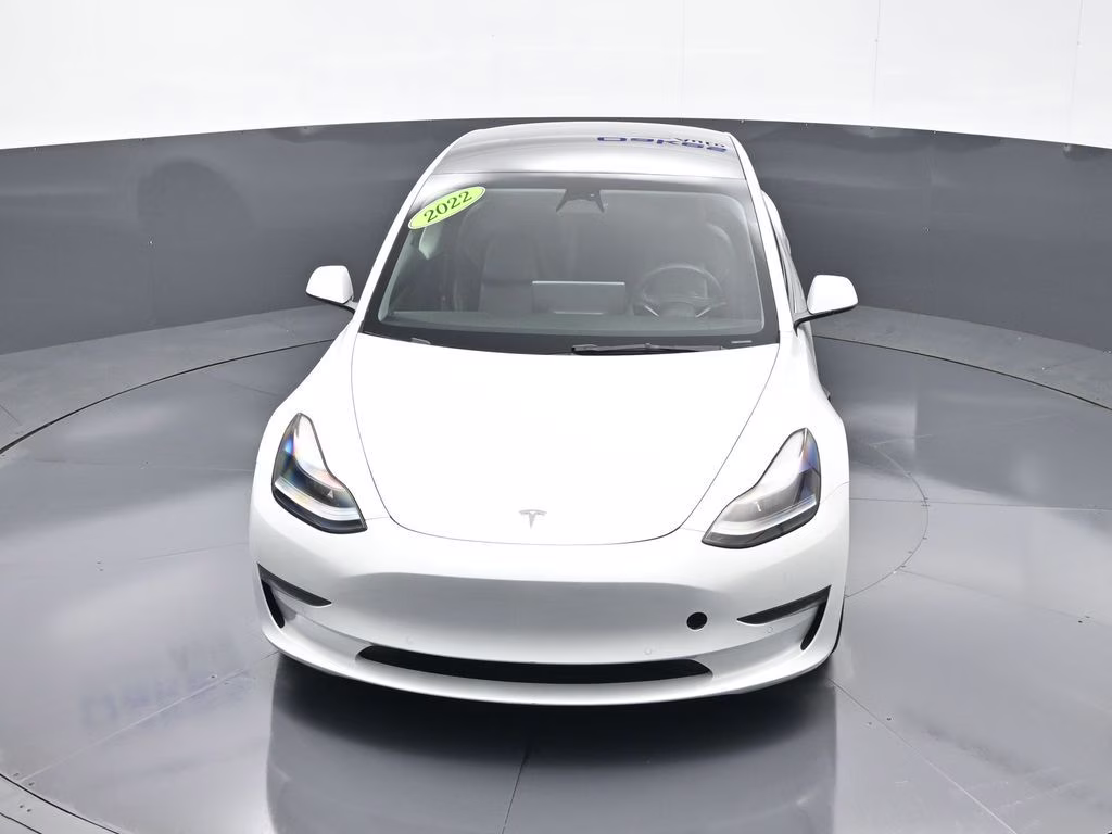 2022 Pearl White Multi-Coat Tesla Model 3 Long Range AWD Sedan