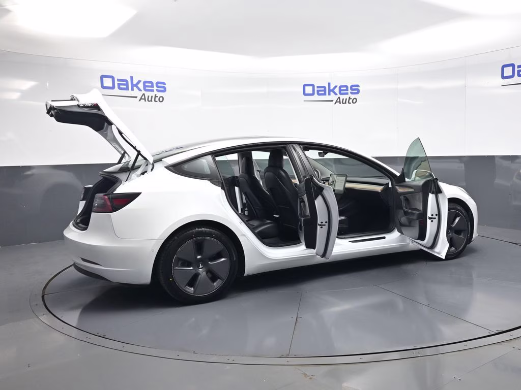 2022 Pearl White Multi-Coat Tesla Model 3 Long Range AWD Sedan