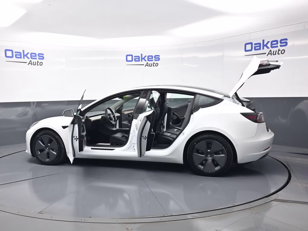 2022 Pearl White Multi-Coat Tesla Model 3 Long Range AWD Sedan