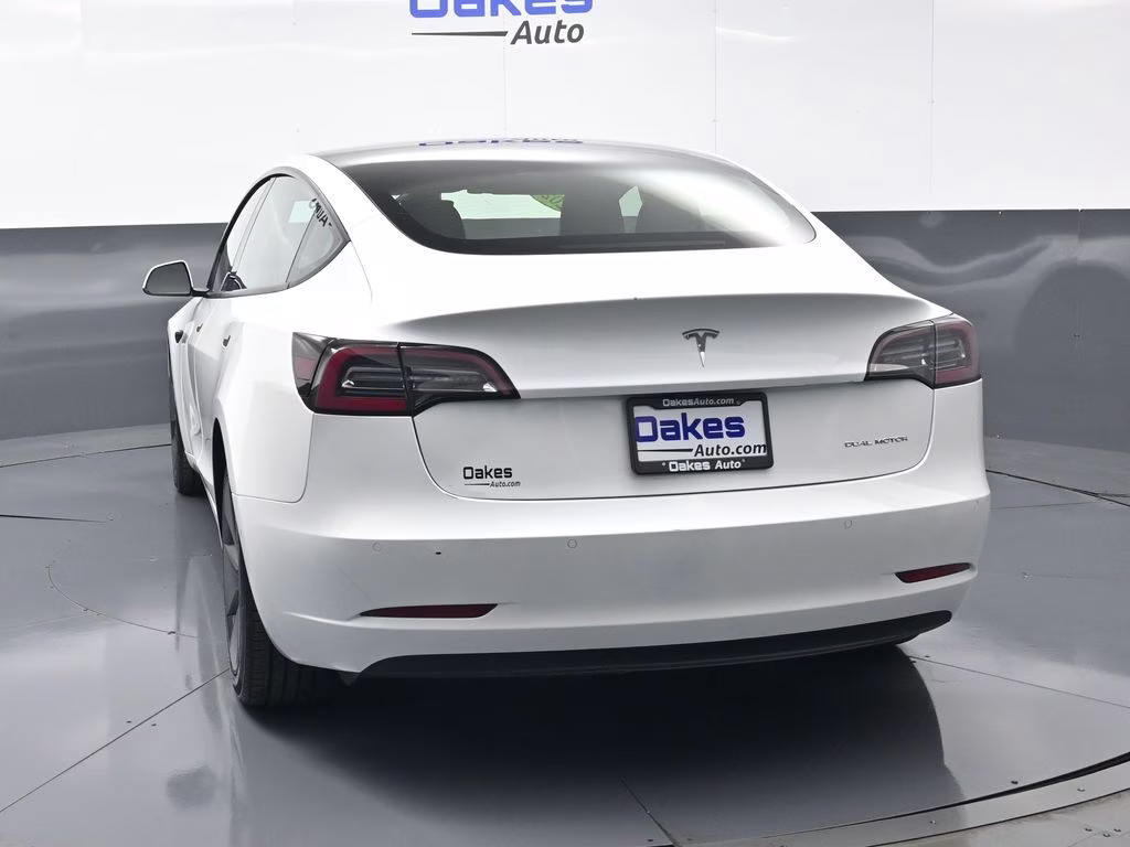 2022 Pearl White Multi-Coat Tesla Model 3 Long Range AWD Sedan
