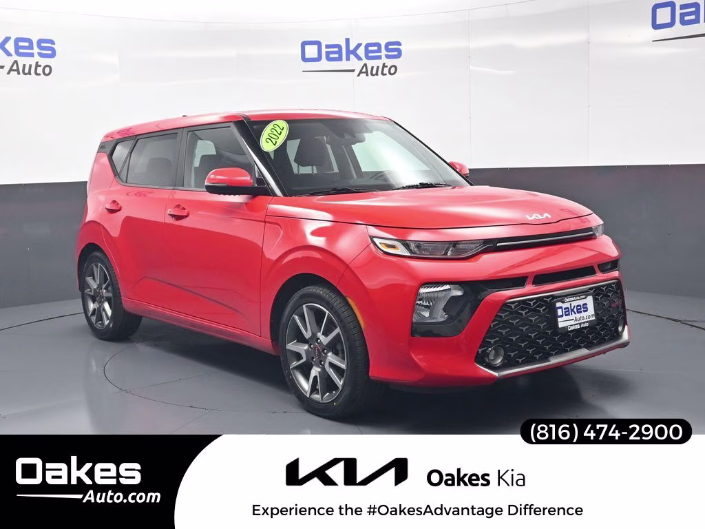 2022 Inferno Red Kia Soul GT-Line FWD Hatchback