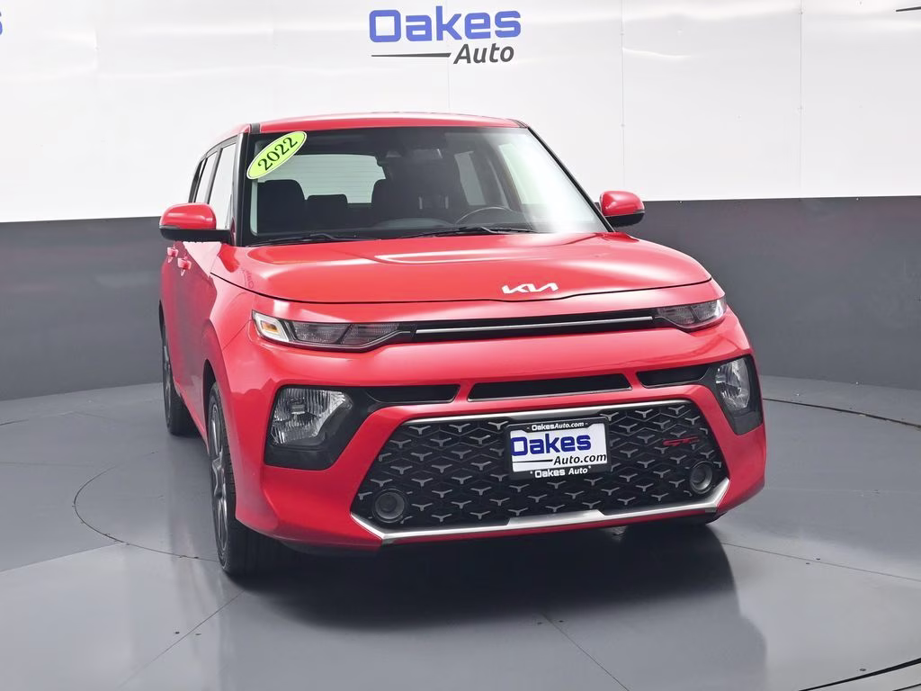 2022 Inferno Red Kia Soul GT-Line FWD Hatchback