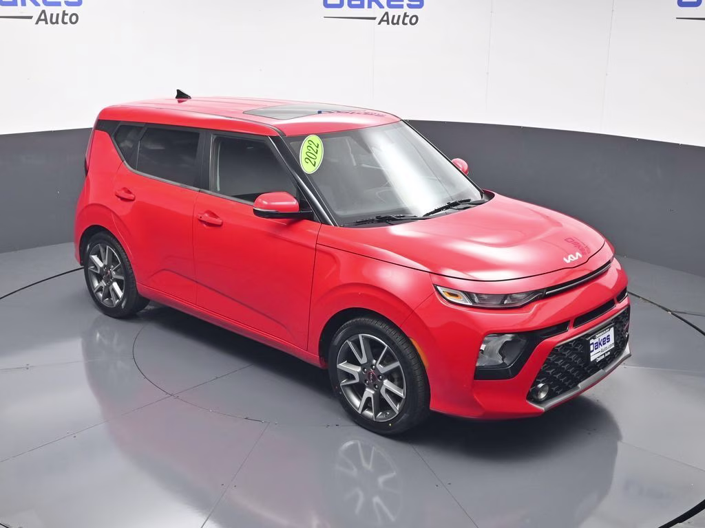 2022 Inferno Red Kia Soul GT-Line FWD Hatchback