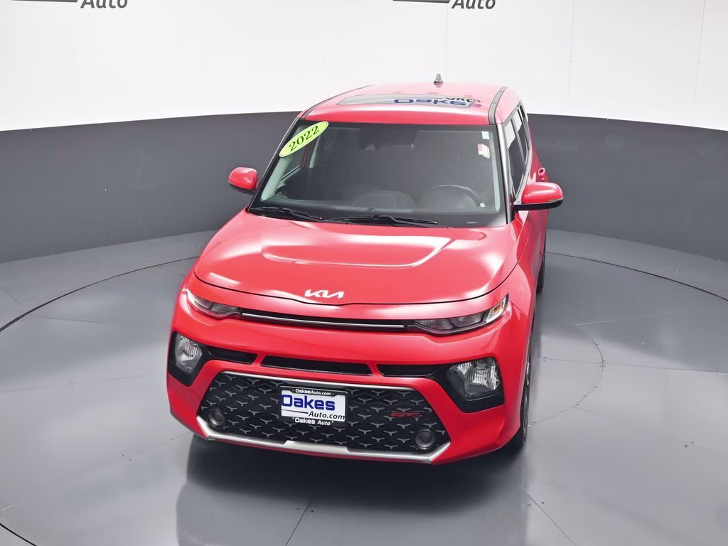 2022 Inferno Red Kia Soul GT-Line FWD Hatchback