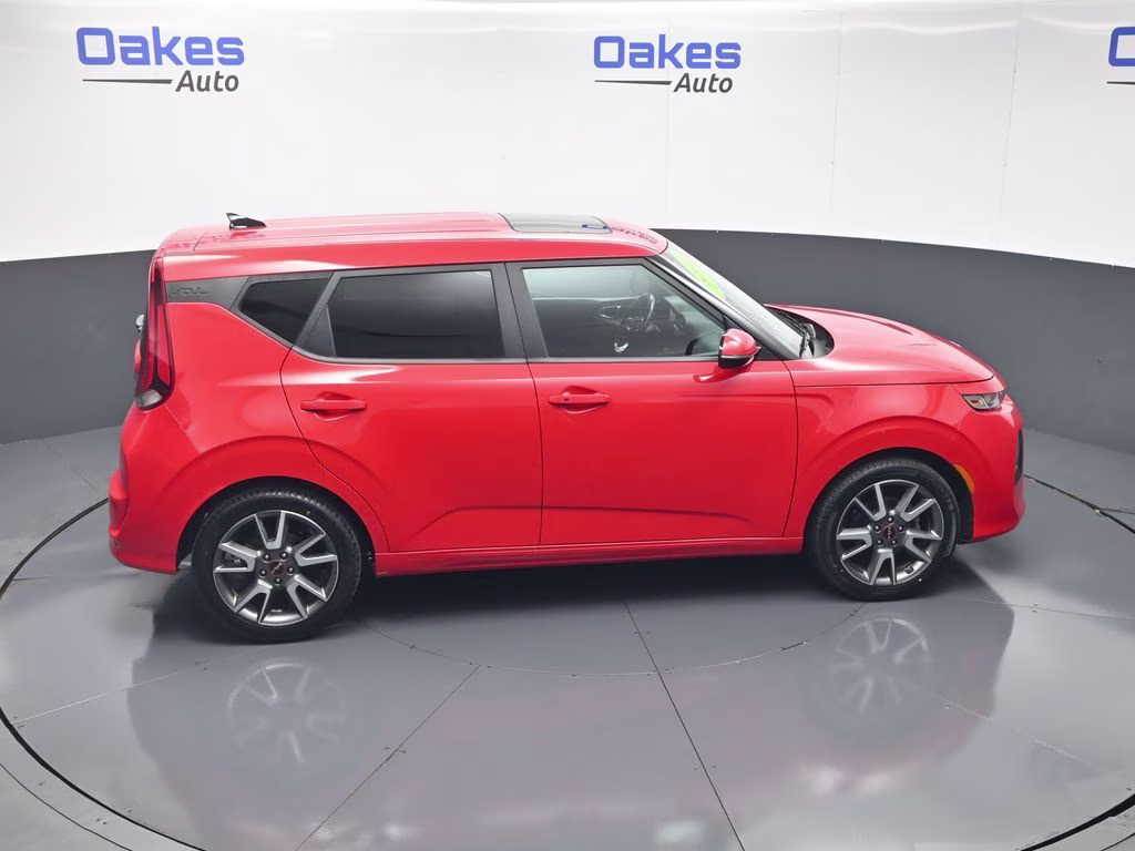 2022 Inferno Red Kia Soul GT-Line FWD Hatchback