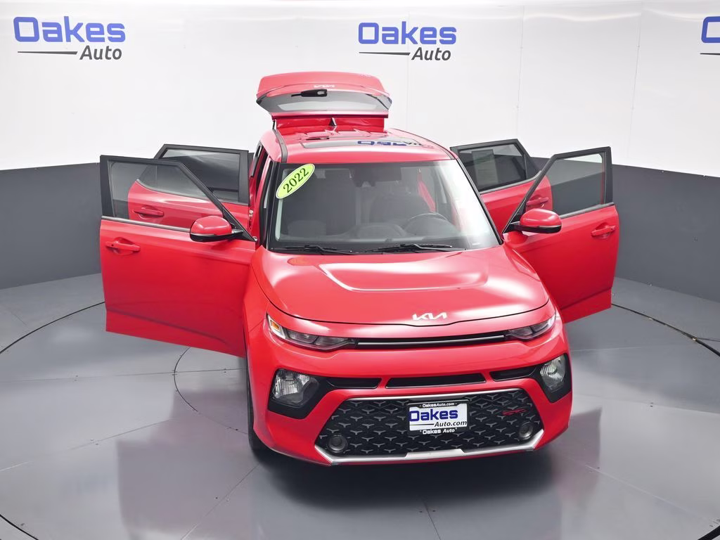 2022 Inferno Red Kia Soul GT-Line FWD Hatchback