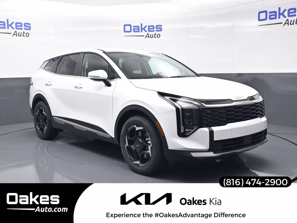 2026 Glacial White Pearl Kia Sportage EX FWD SUV