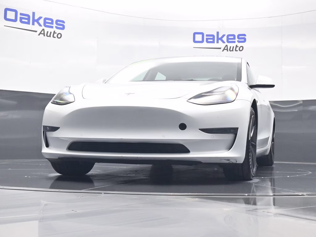 2022 Pearl White Multi-Coat Tesla Model 3 Long Range AWD Sedan