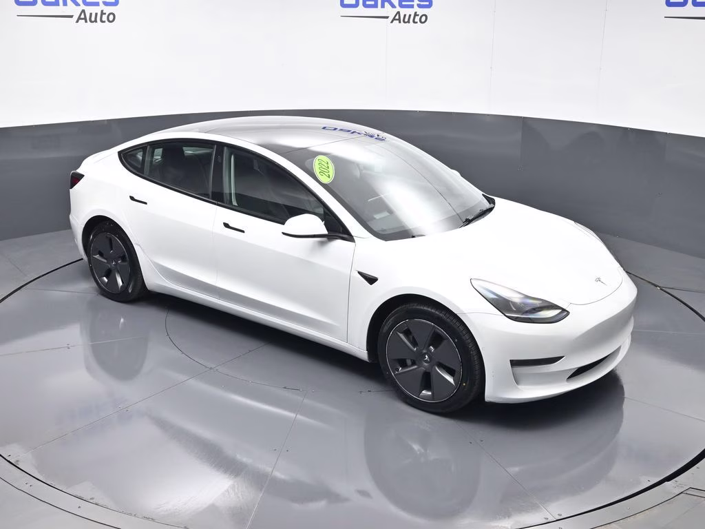 2022 Pearl White Multi-Coat Tesla Model 3 Long Range AWD Sedan