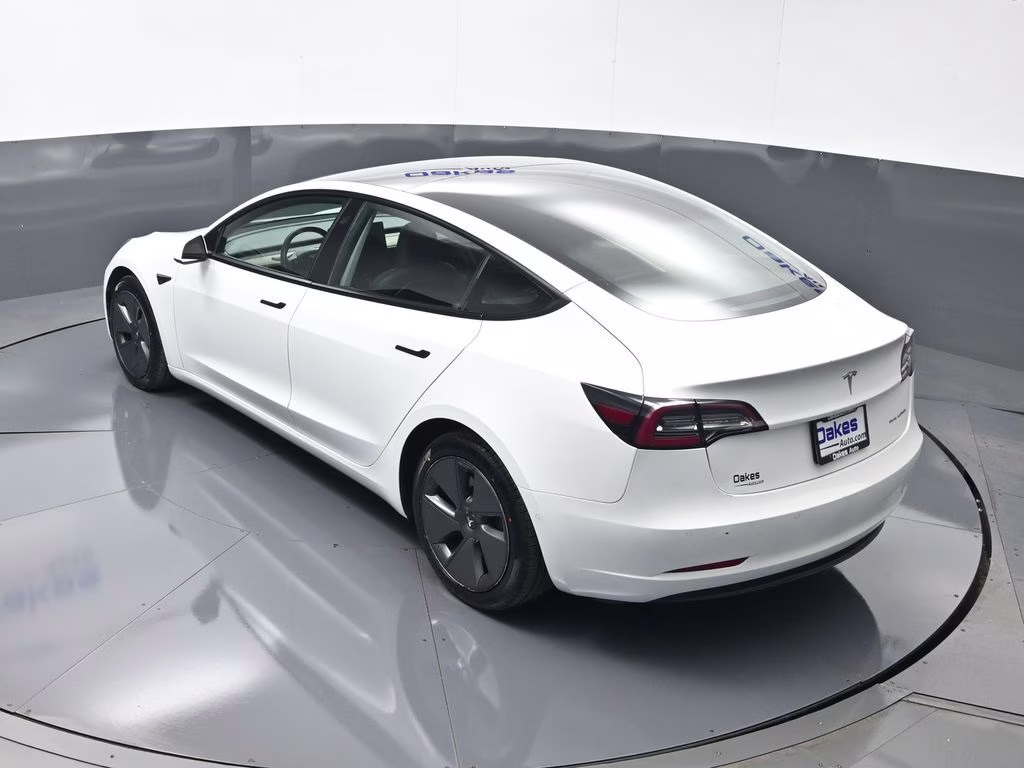 2022 Pearl White Multi-Coat Tesla Model 3 Long Range AWD Sedan
