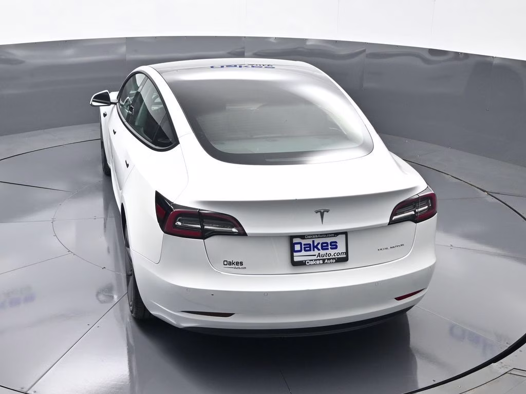 2022 Pearl White Multi-Coat Tesla Model 3 Long Range AWD Sedan
