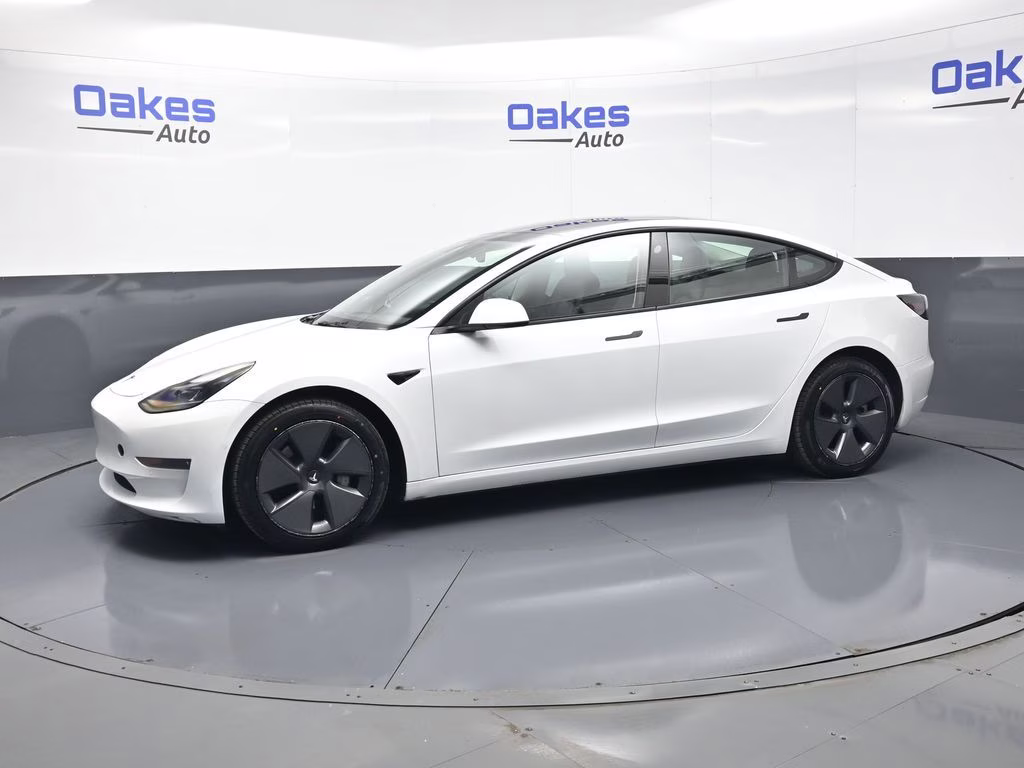 2022 Pearl White Multi-Coat Tesla Model 3 Long Range AWD Sedan