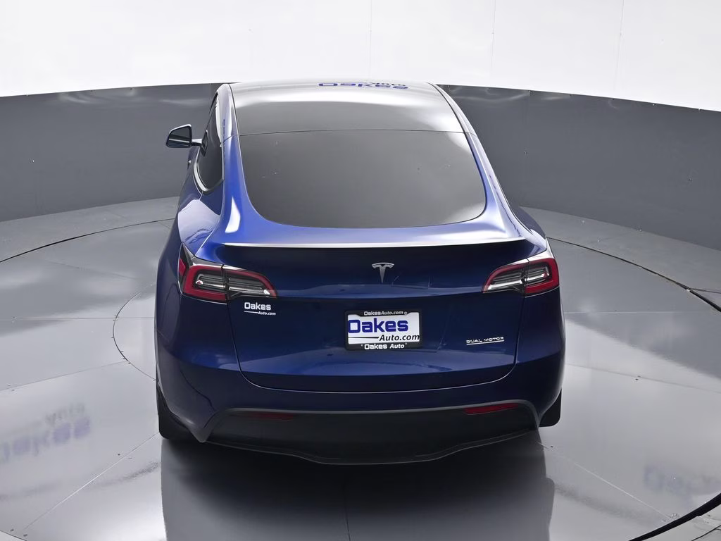 2021 Deep Blue Metallic Tesla Model Y Performance AWD SUV