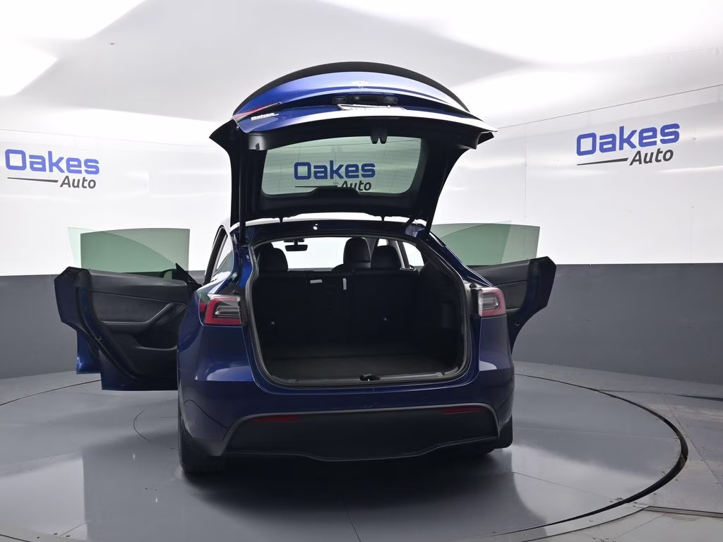2021 Deep Blue Metallic Tesla Model Y Performance AWD SUV