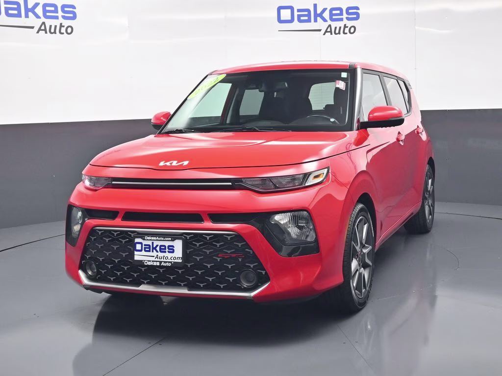 2022 Inferno Red Kia Soul GT-Line FWD Hatchback