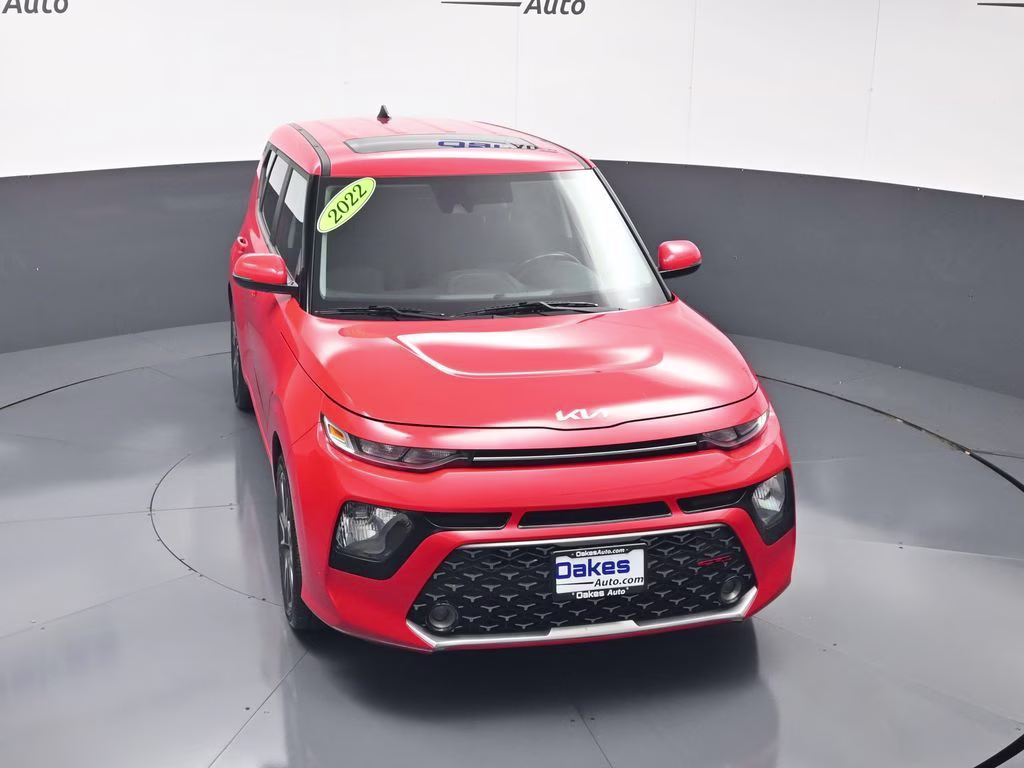 2022 Inferno Red Kia Soul GT-Line FWD Hatchback
