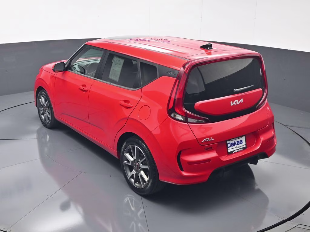 2022 Inferno Red Kia Soul GT-Line FWD Hatchback