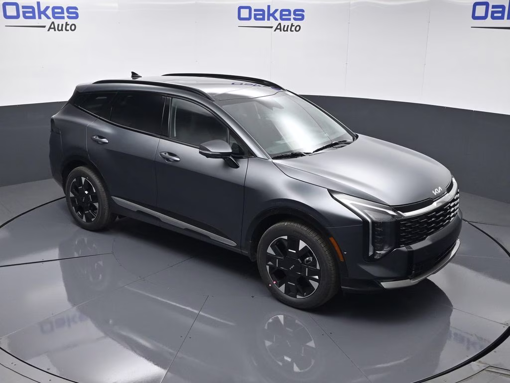 2026 Shadow Matte Gray Kia Sportage Hybrid SX-Prestige AWD SUV