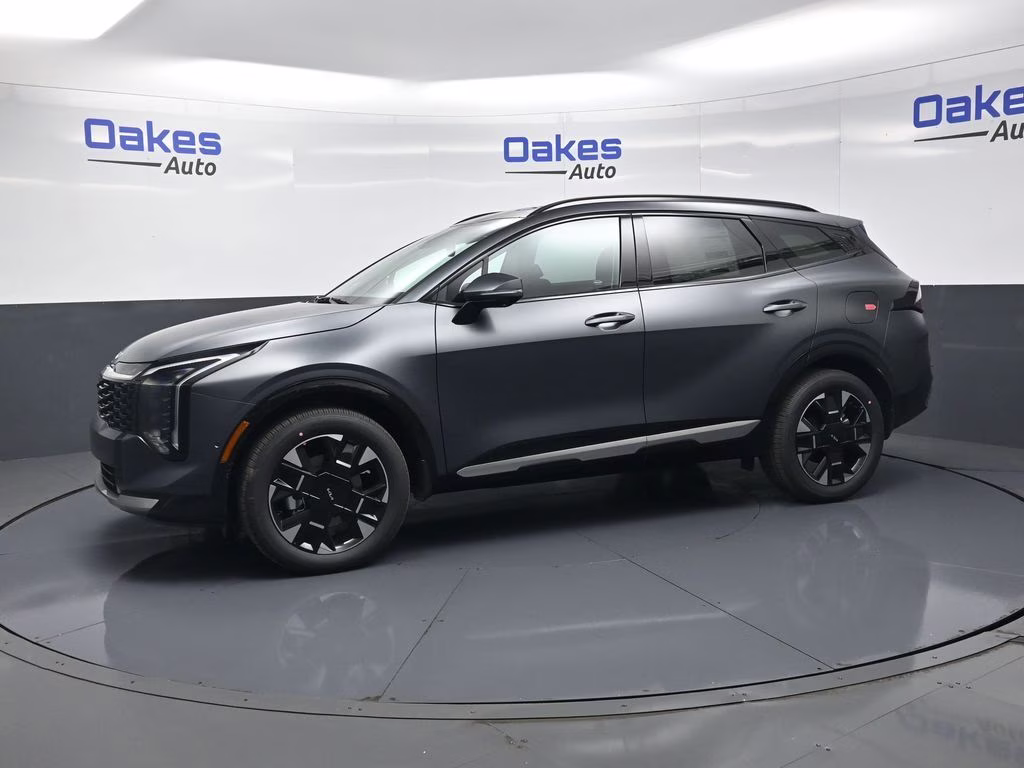 2026 Shadow Matte Gray Kia Sportage Hybrid SX-Prestige AWD SUV