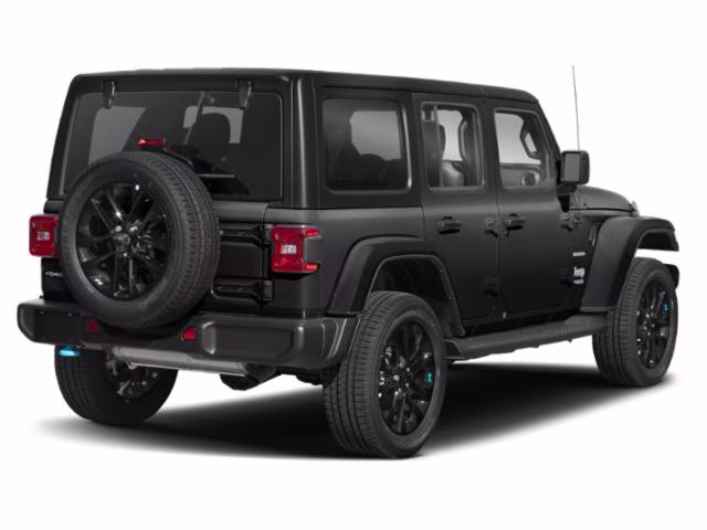 2023 Black Clearcoat Jeep Wrangler Sahara 4xe 4X4 SUV