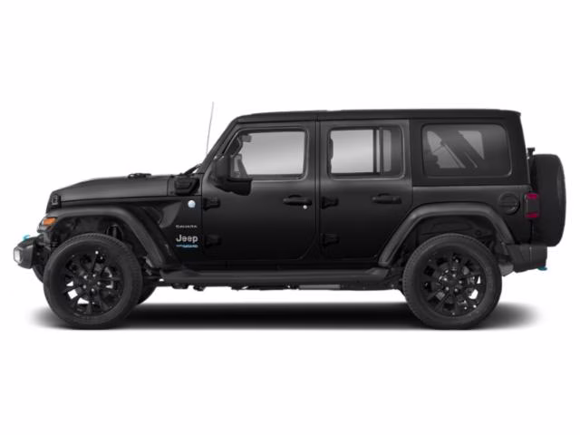 2023 Black Clearcoat Jeep Wrangler Sahara 4xe 4X4 SUV