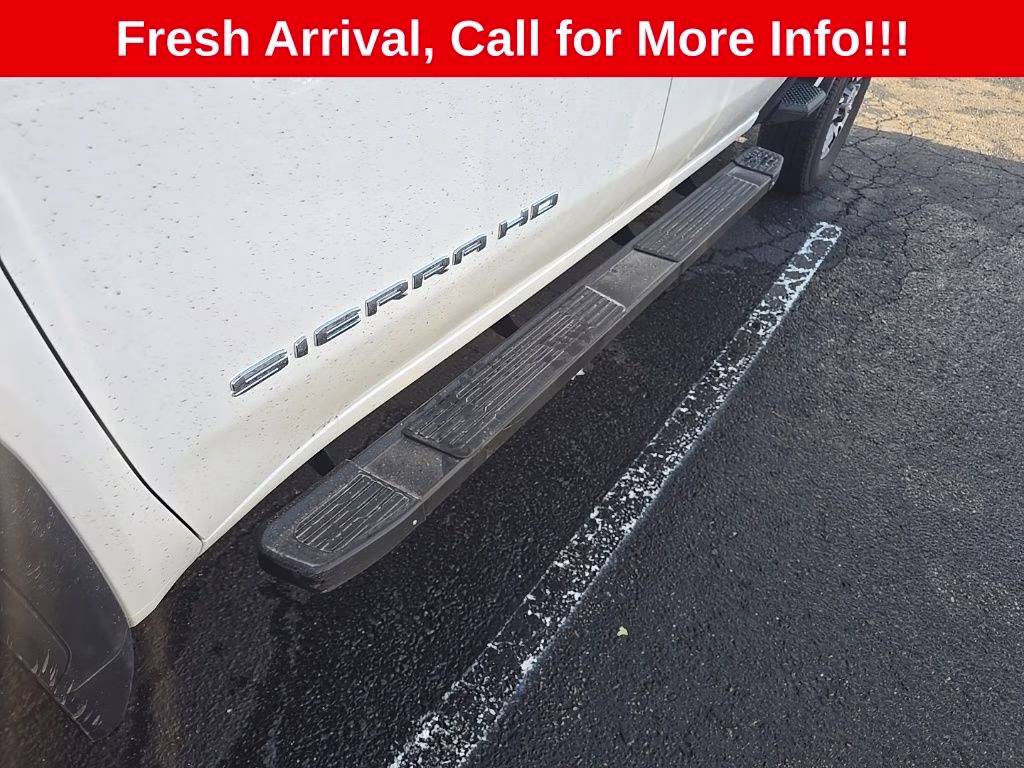 2025 Summit White GMC Sierra 2500HD SLT 4X4 Truck