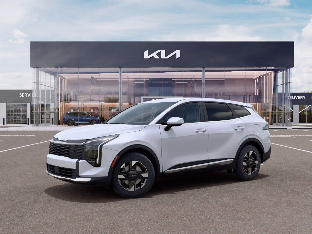 2026 Glacial White Pearl Kia Sportage LX FWD SUV