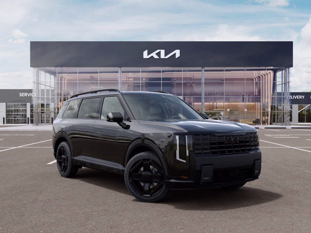 2027 Ebony Black Kia Telluride X-Line EX AWD SUV
