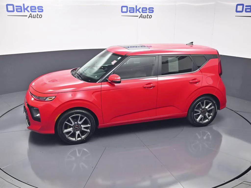 2022 Inferno Red Kia Soul GT-Line FWD Hatchback