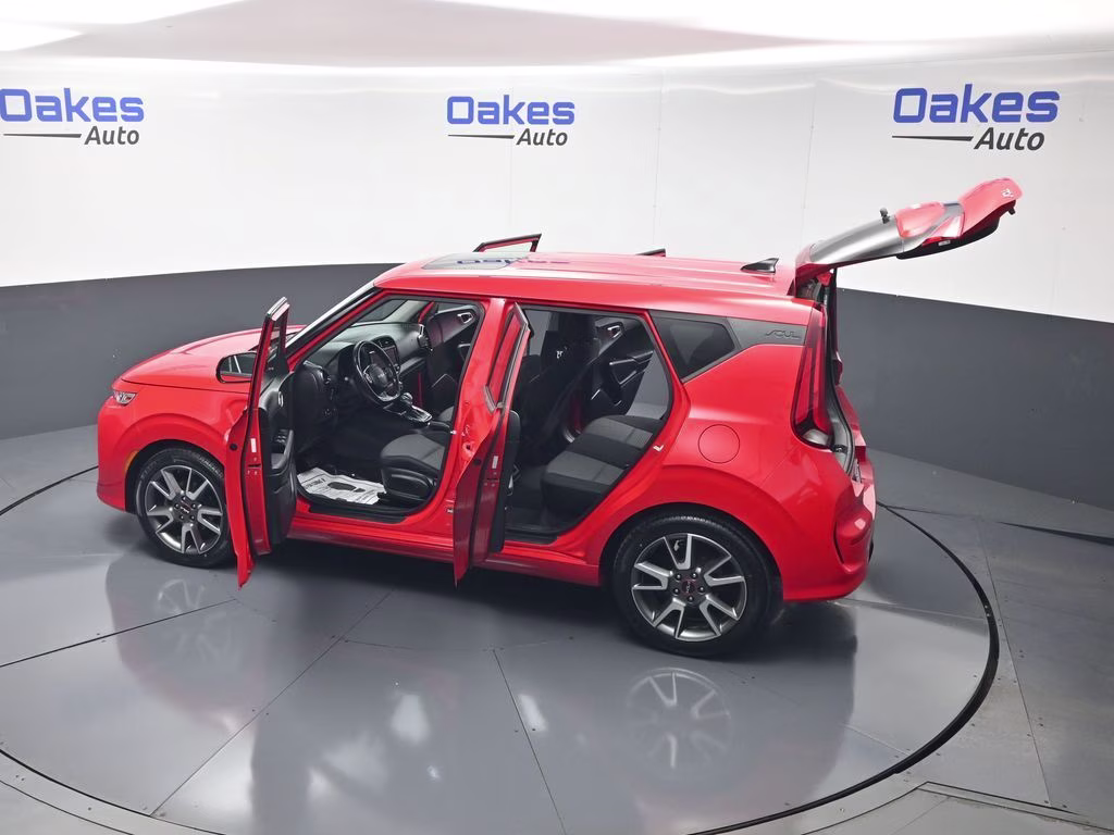 2022 Inferno Red Kia Soul GT-Line FWD Hatchback