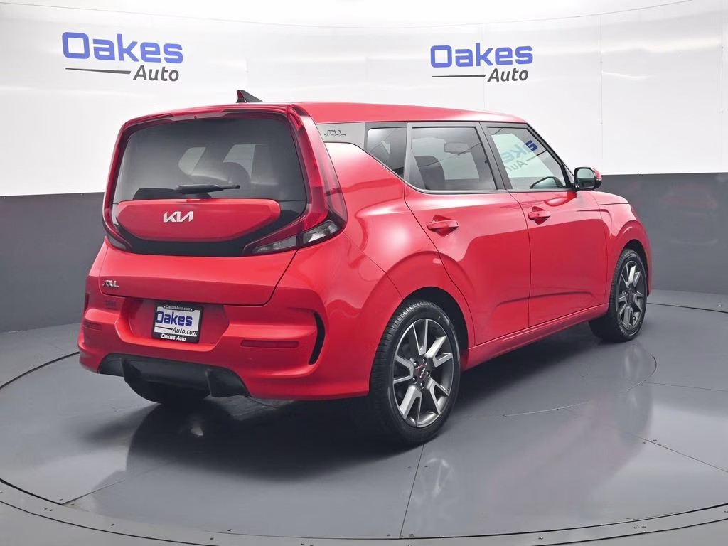 2022 Inferno Red Kia Soul GT-Line FWD Hatchback