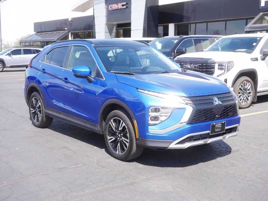 2024 Blue Mitsubishi Eclipse Cross SEL 4X4 SUV