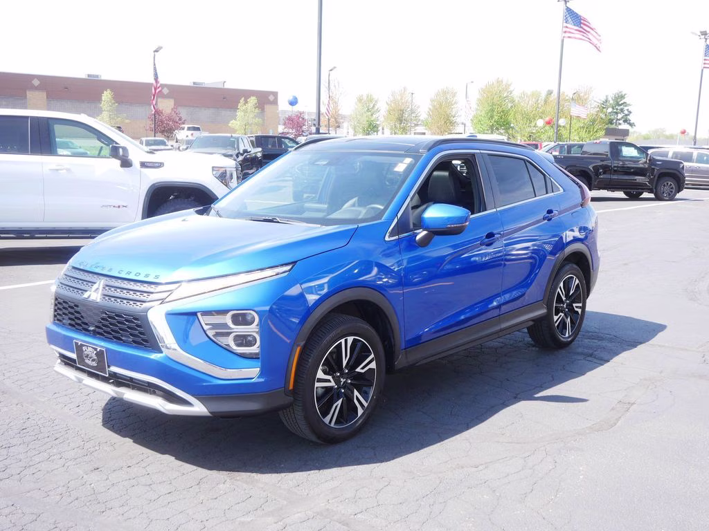 2024 Blue Mitsubishi Eclipse Cross SEL 4X4 SUV