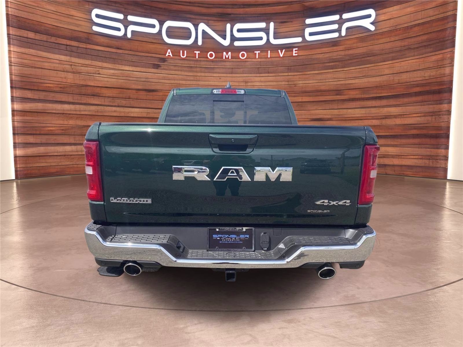 2026 Serrano Green Metallic Ram 1500 Laramie 4X4 Truck