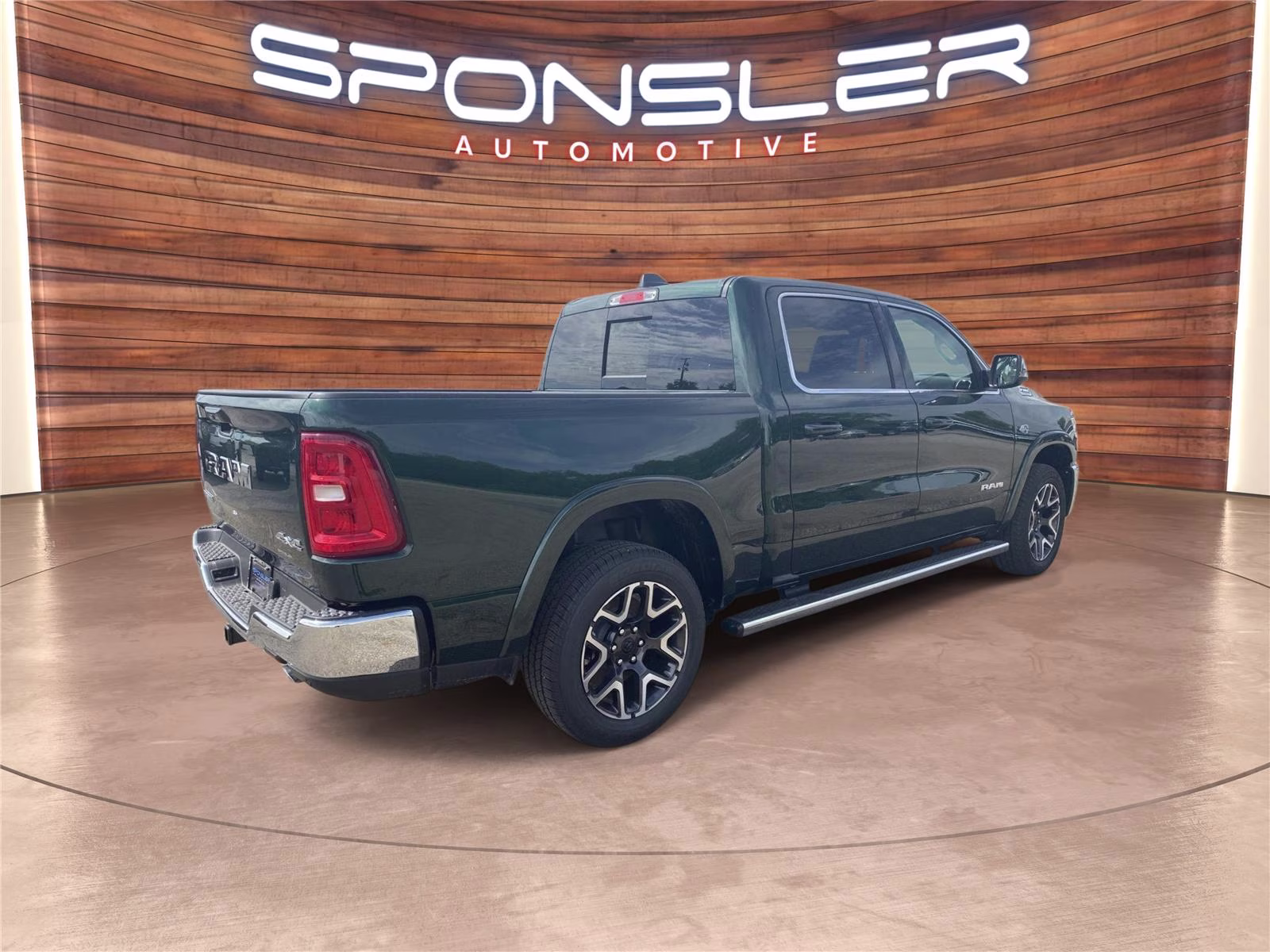 2026 Serrano Green Metallic Ram 1500 Laramie 4X4 Truck