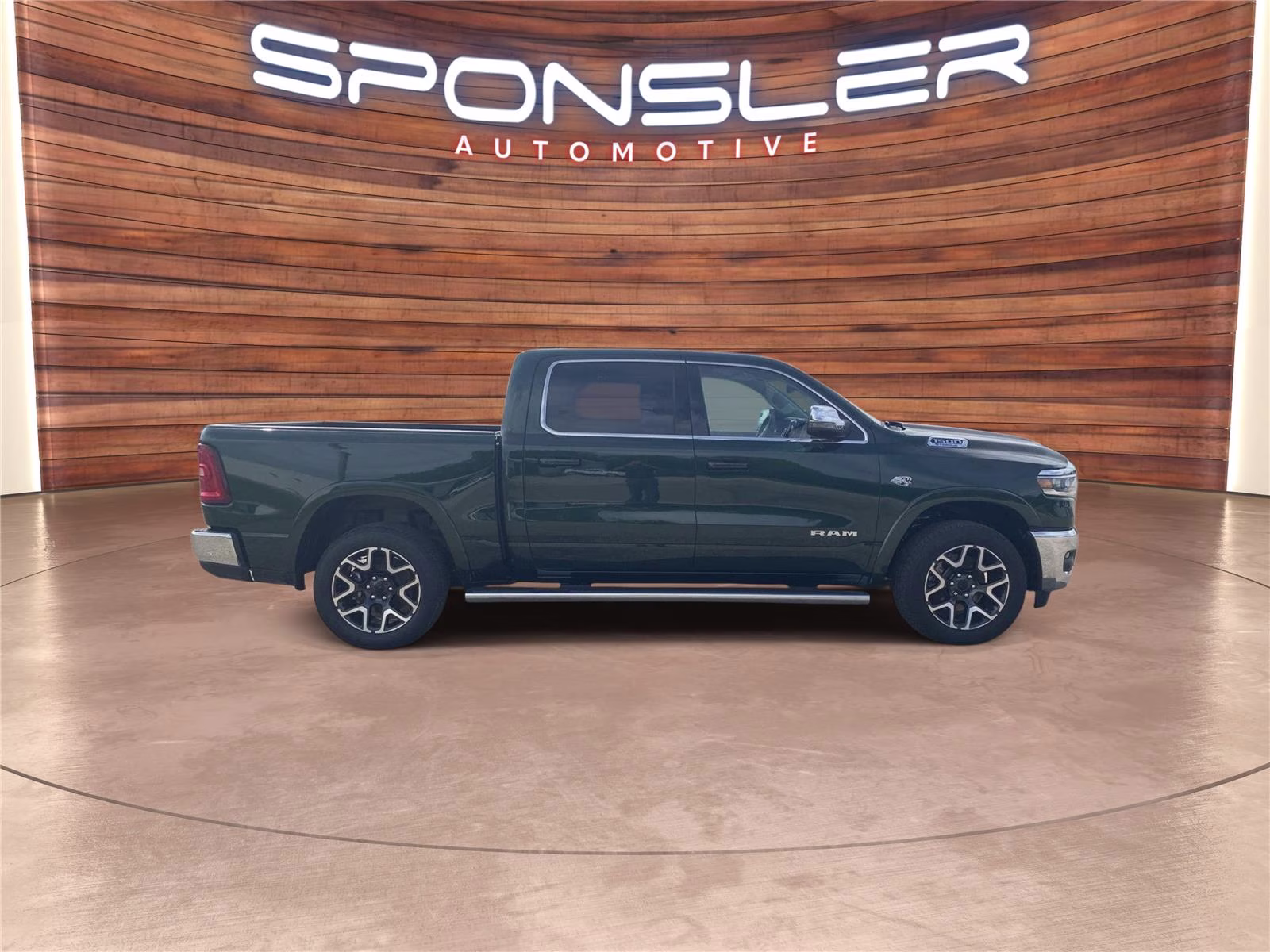 2026 Serrano Green Metallic Ram 1500 Laramie 4X4 Truck