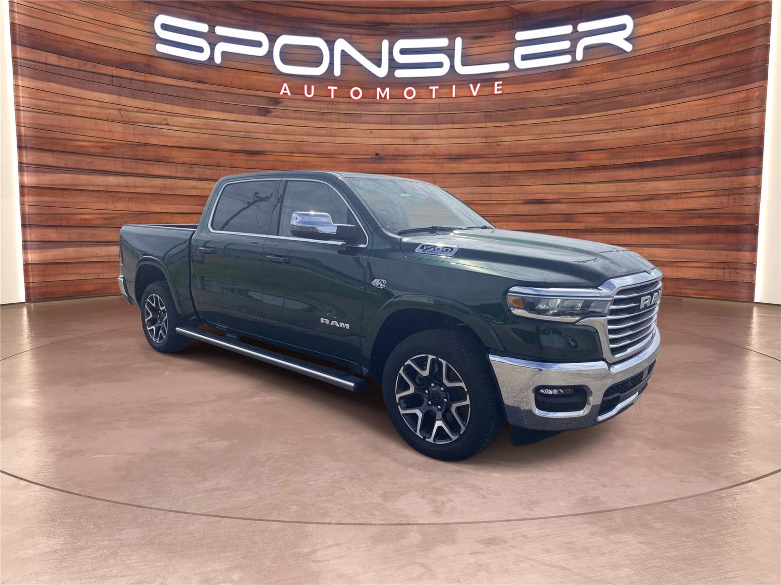 2026 Serrano Green Metallic Ram 1500 Laramie 4X4 Truck