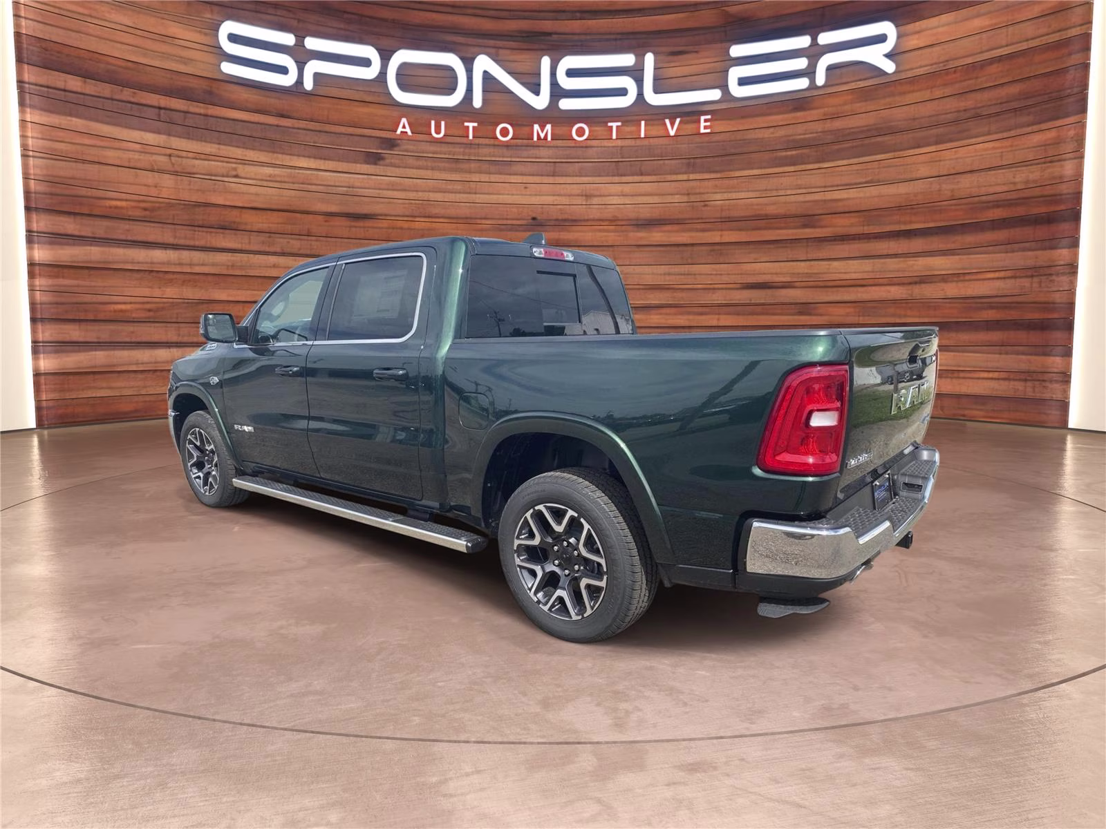 2026 Serrano Green Metallic Ram 1500 Laramie 4X4 Truck