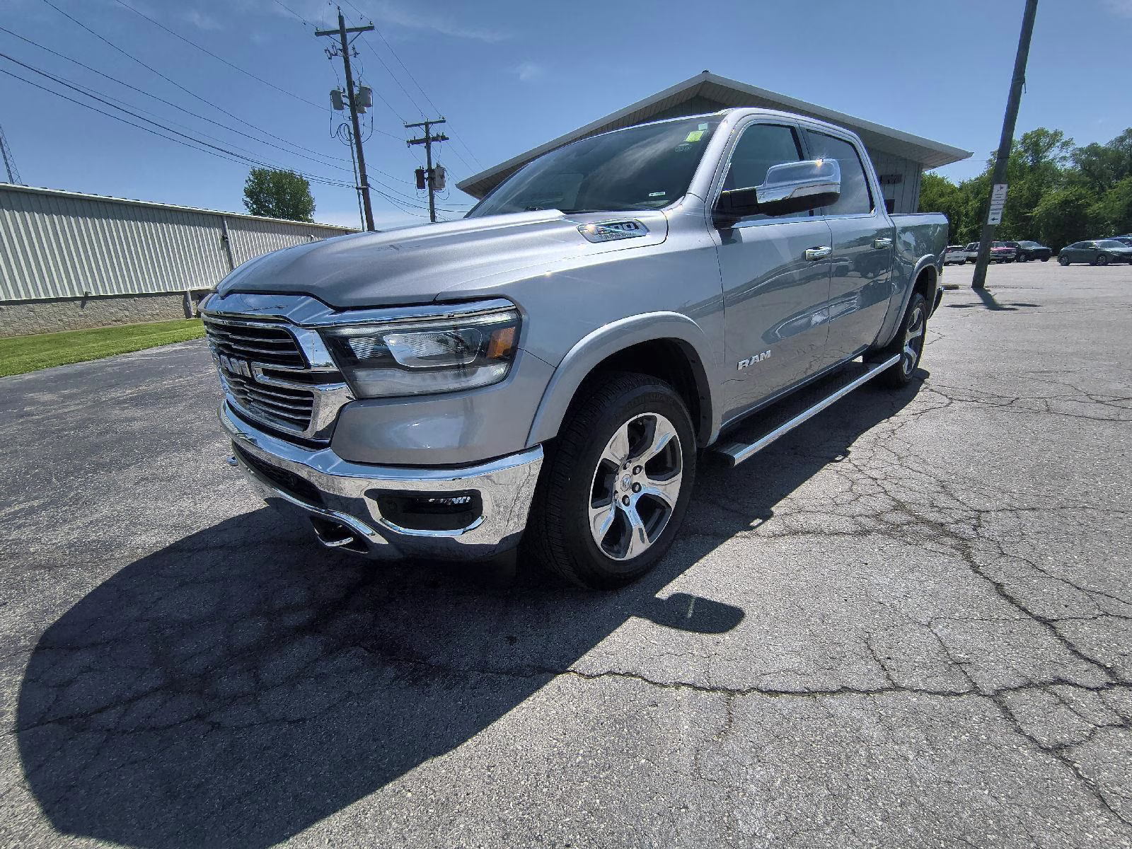 2022 Billet Silver Metallic Clearcoat Ram 1500 Laramie 4X4 Truck