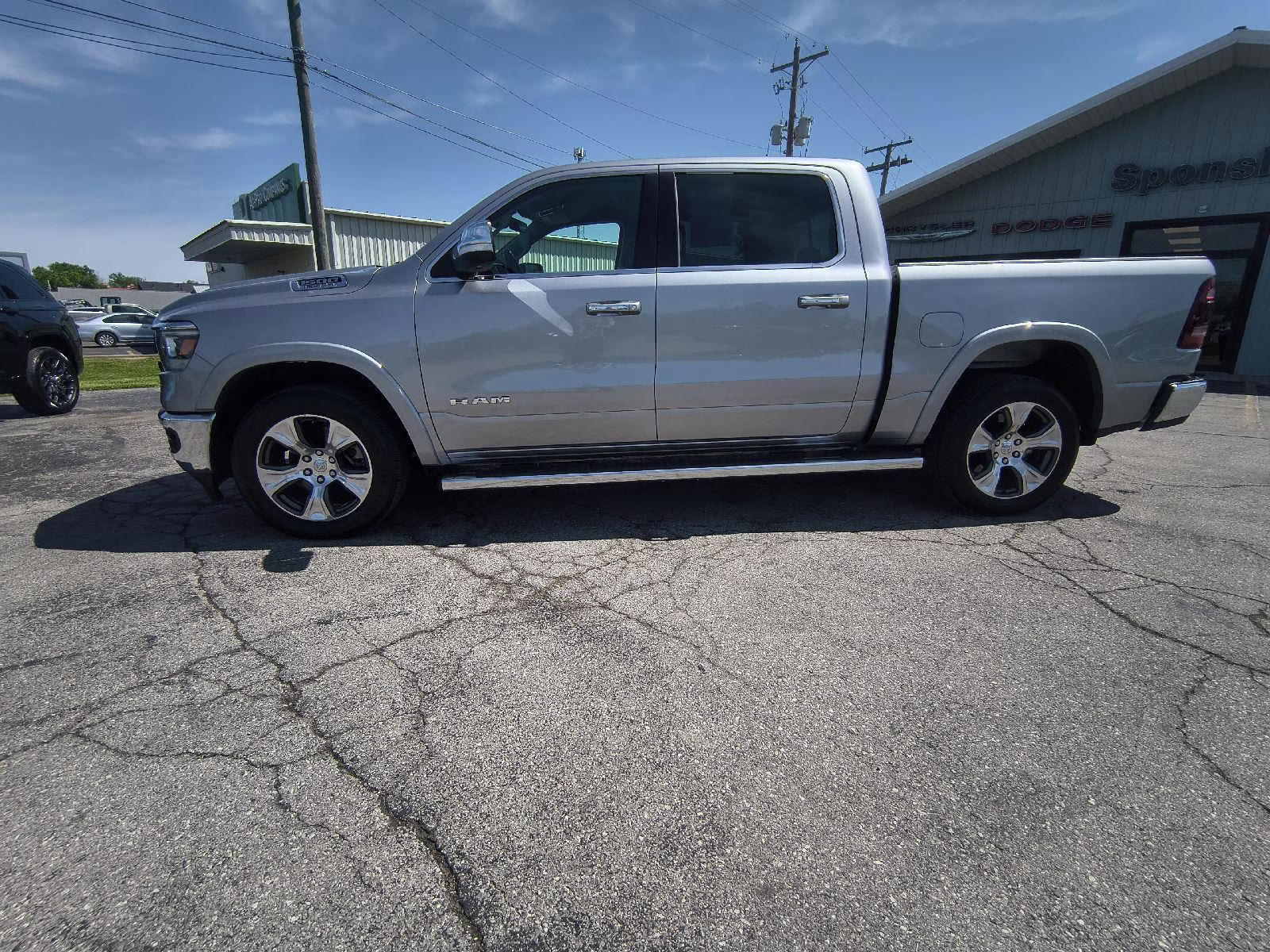 2022 Billet Silver Metallic Clearcoat Ram 1500 Laramie 4X4 Truck