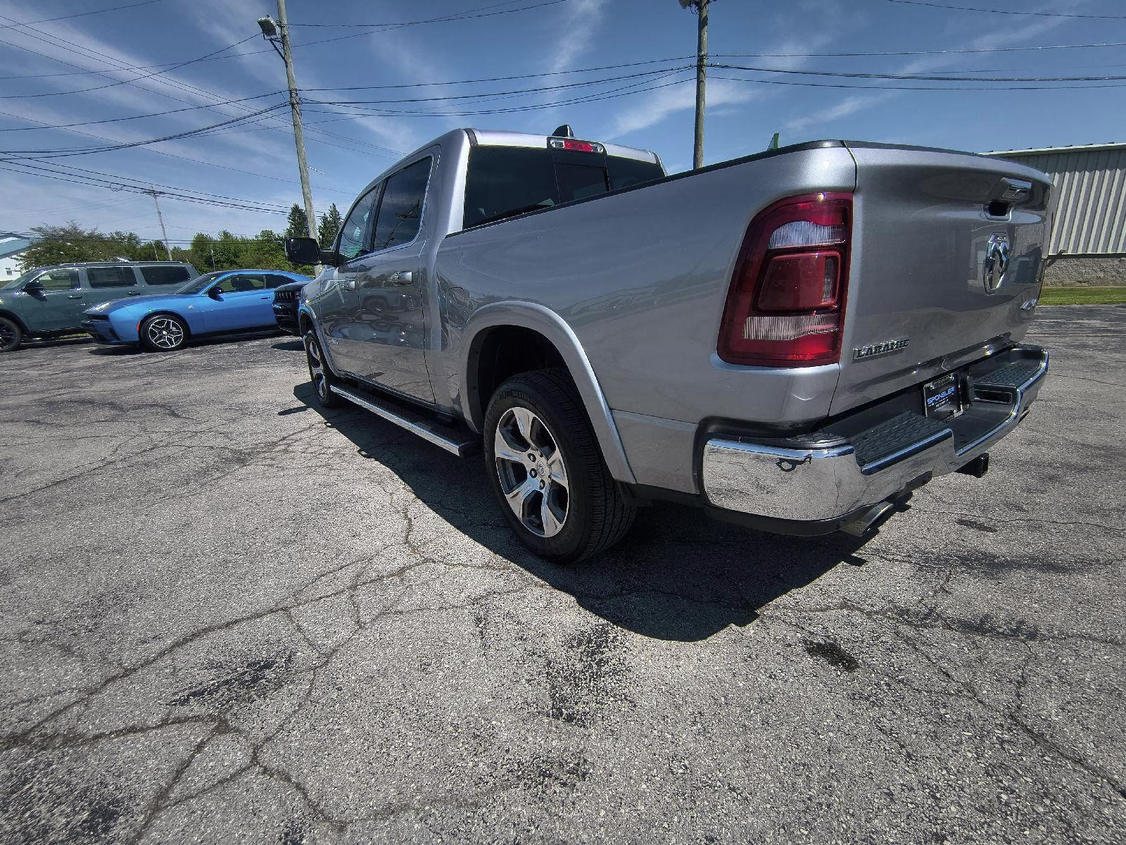 2022 Billet Silver Metallic Clearcoat Ram 1500 Laramie 4X4 Truck