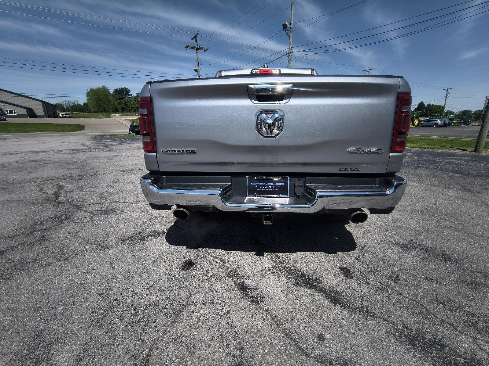 2022 Billet Silver Metallic Clearcoat Ram 1500 Laramie 4X4 Truck