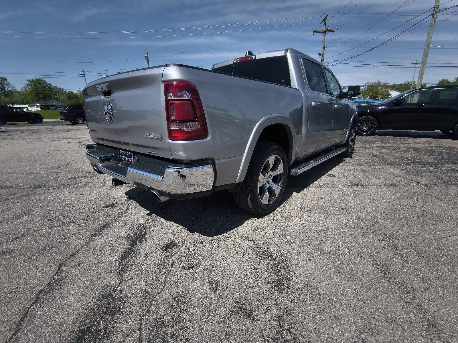 2022 Billet Silver Metallic Clearcoat Ram 1500 Laramie 4X4 Truck