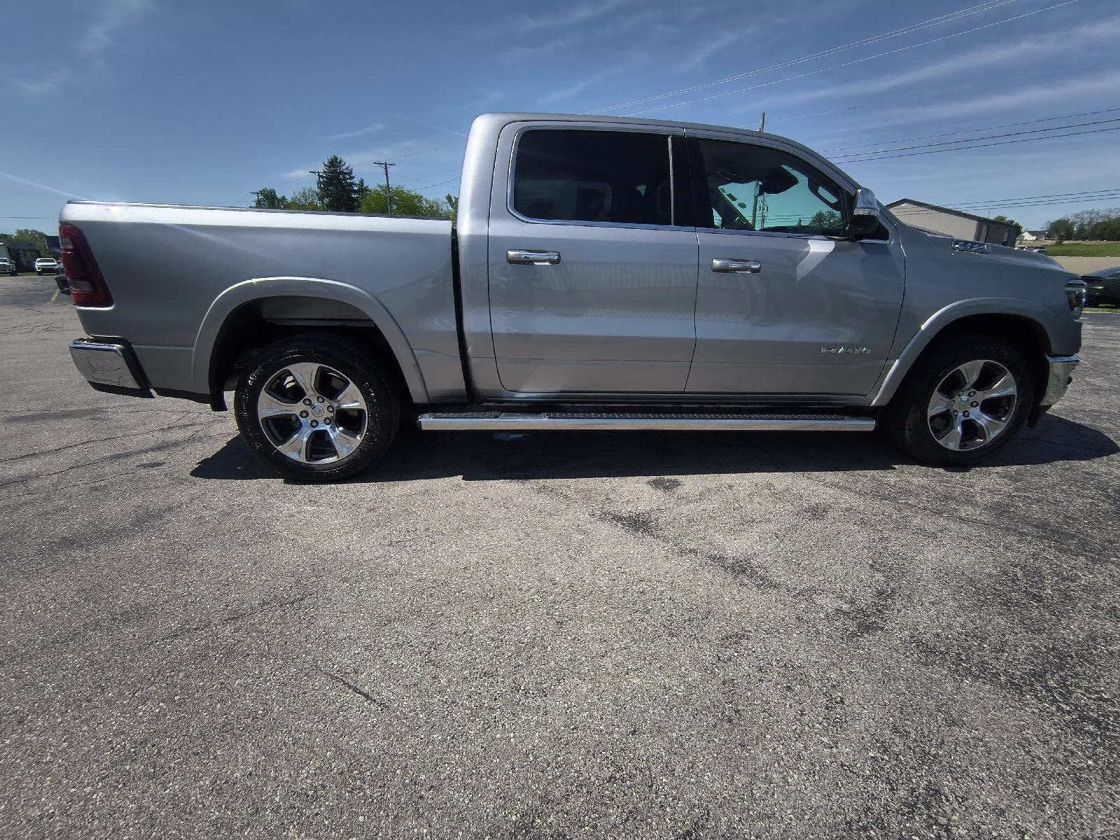 2022 Billet Silver Metallic Clearcoat Ram 1500 Laramie 4X4 Truck