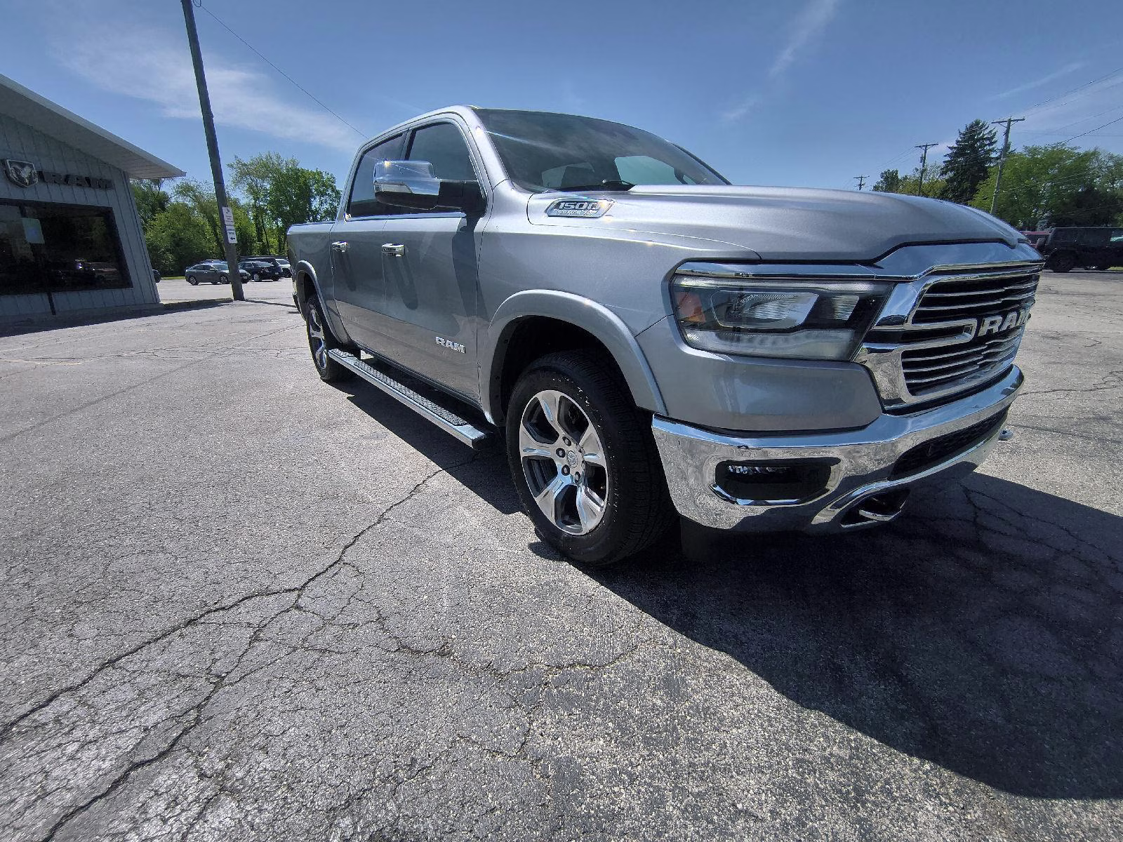 2022 Billet Silver Metallic Clearcoat Ram 1500 Laramie 4X4 Truck