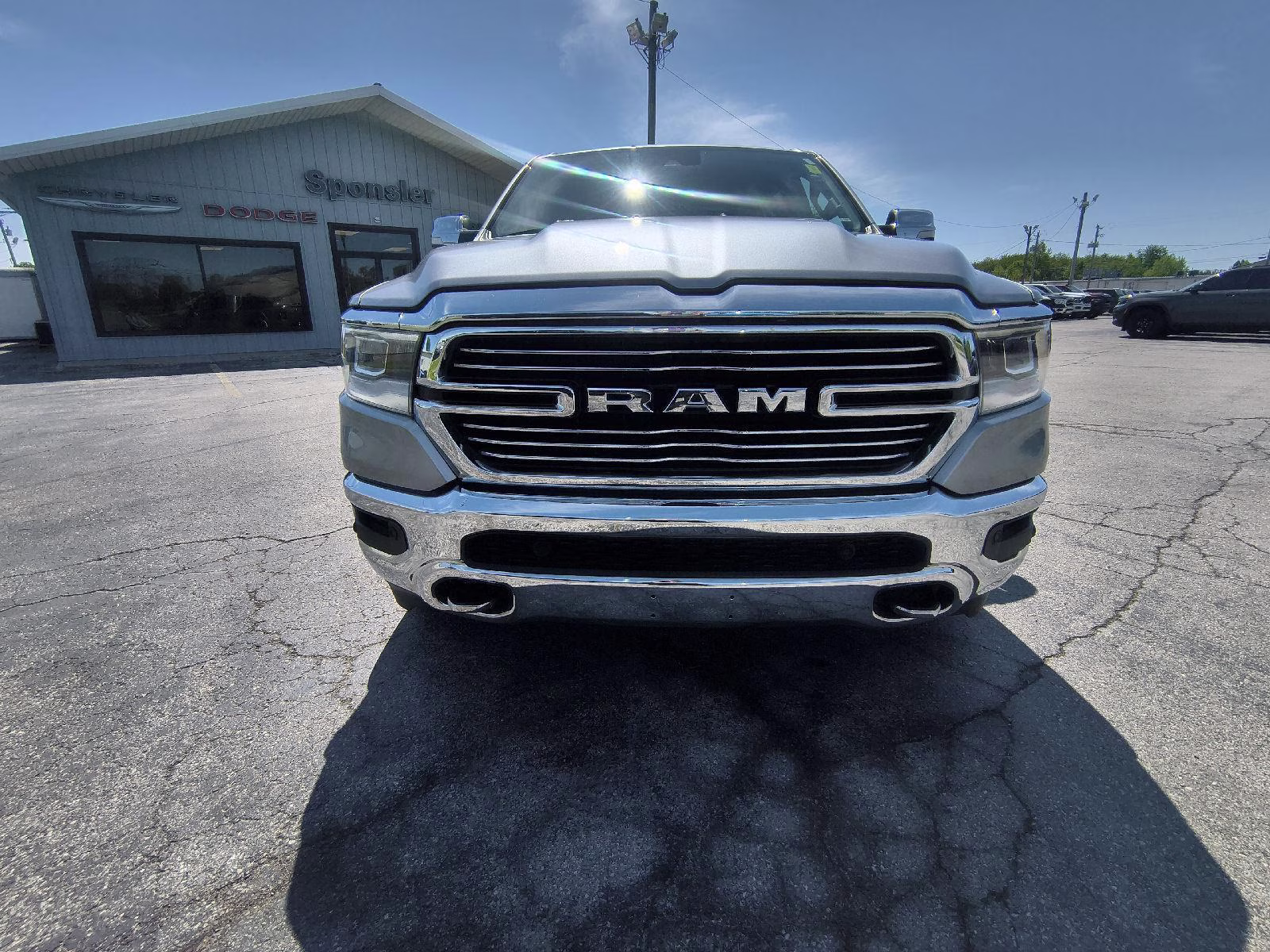2022 Billet Silver Metallic Clearcoat Ram 1500 Laramie 4X4 Truck