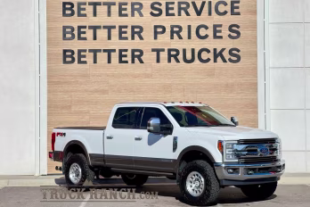 2018 White Ford Super Duty F-350 SRW King Ranch 4X4 Truck